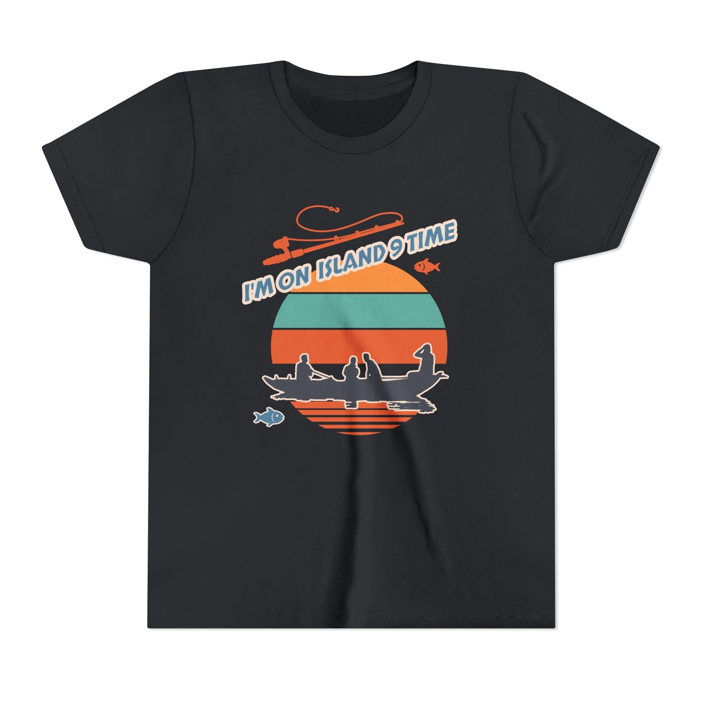 Personalized Kids Tee- I'm on Island 9 Time