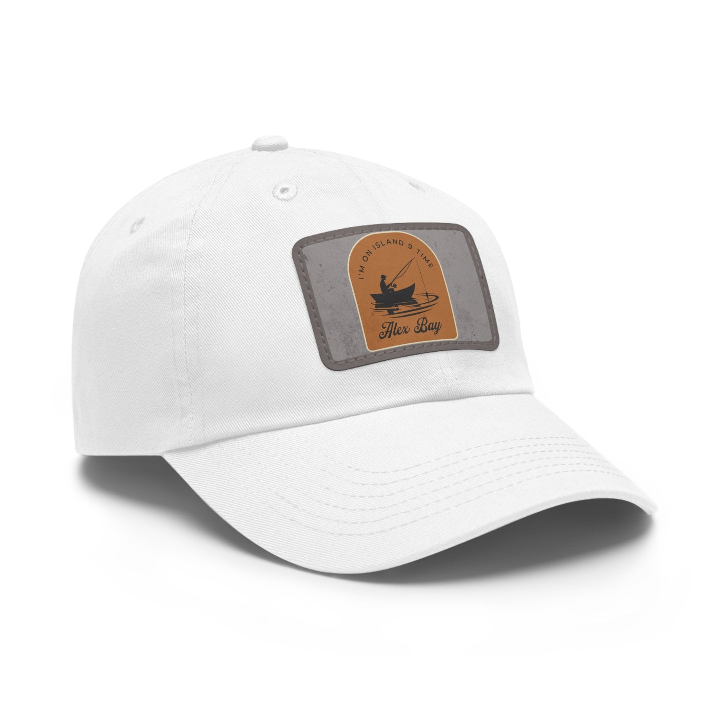 Stylish Hat with Leather Patch