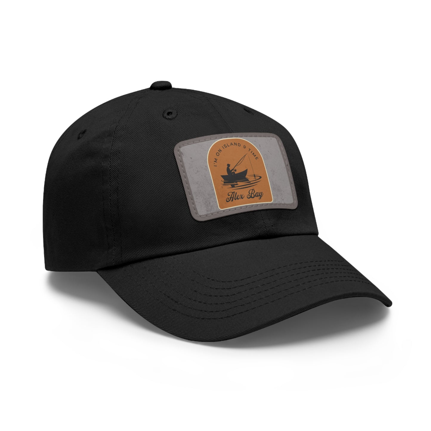 Stylish Hat with Leather Patch