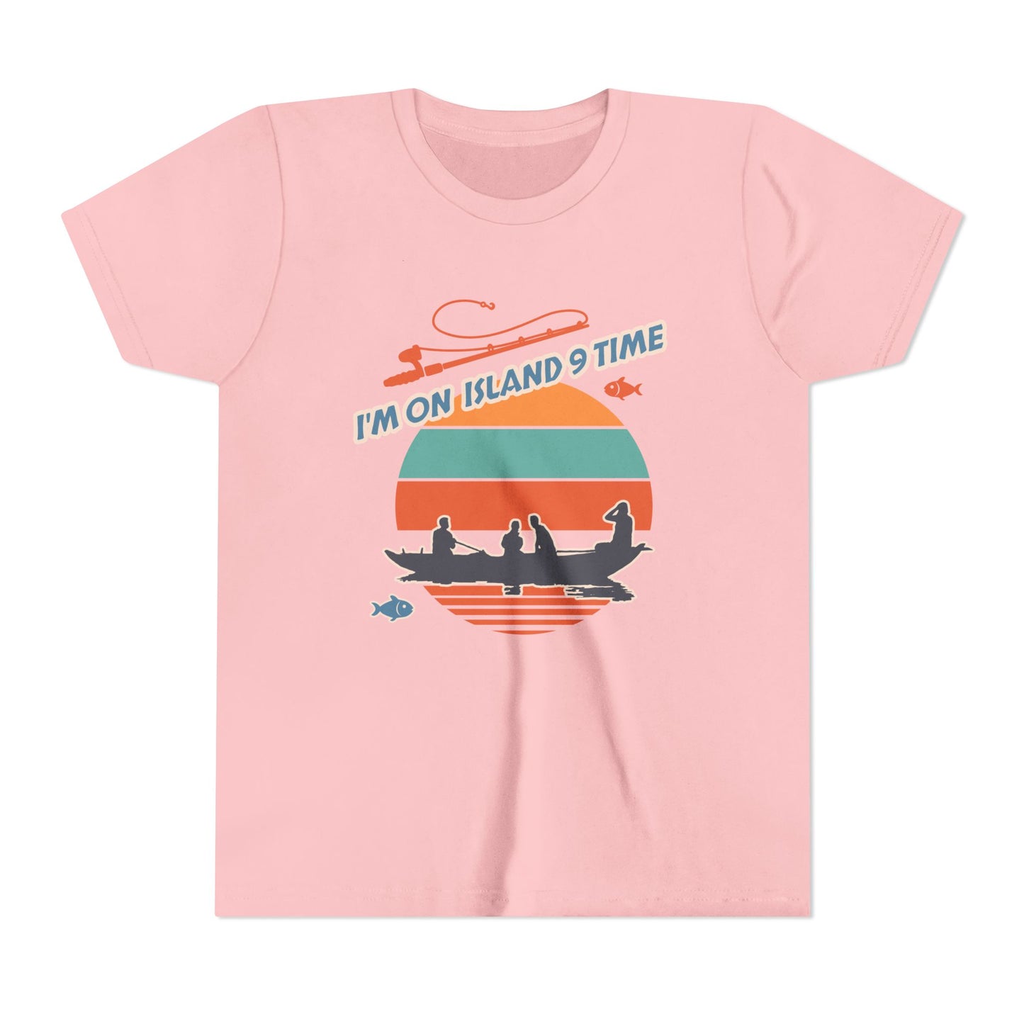 Personalized Kids Tee- I'm on Island 9 Time