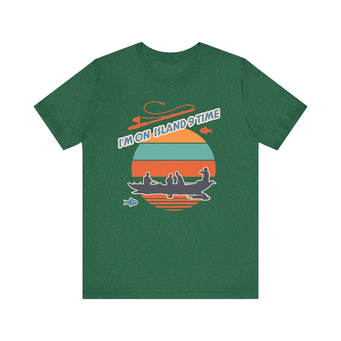 Personalized Adult Unisex tshirt- I'm On Island 9 Time Alex Bay, NY