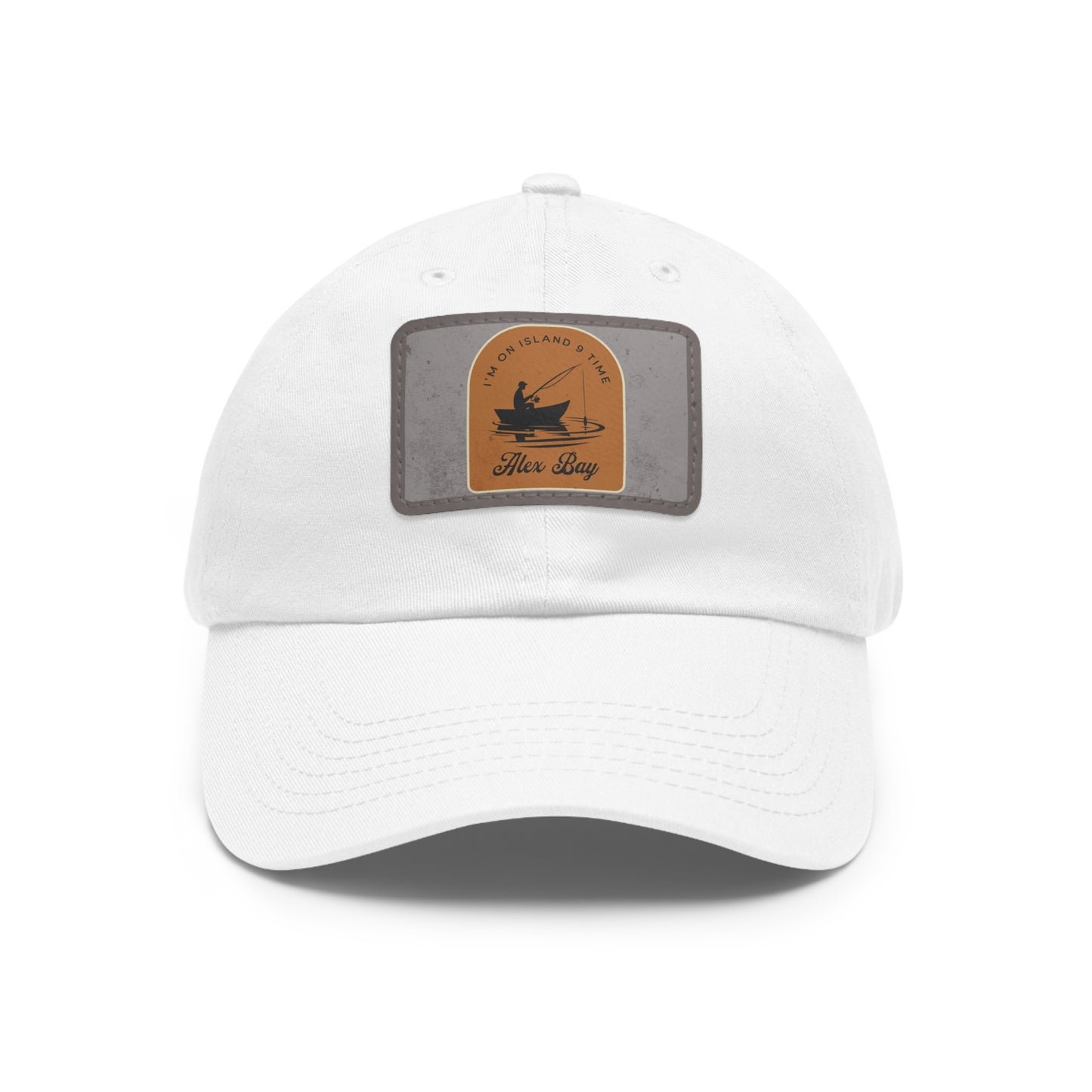 Stylish Hat with Leather Patch