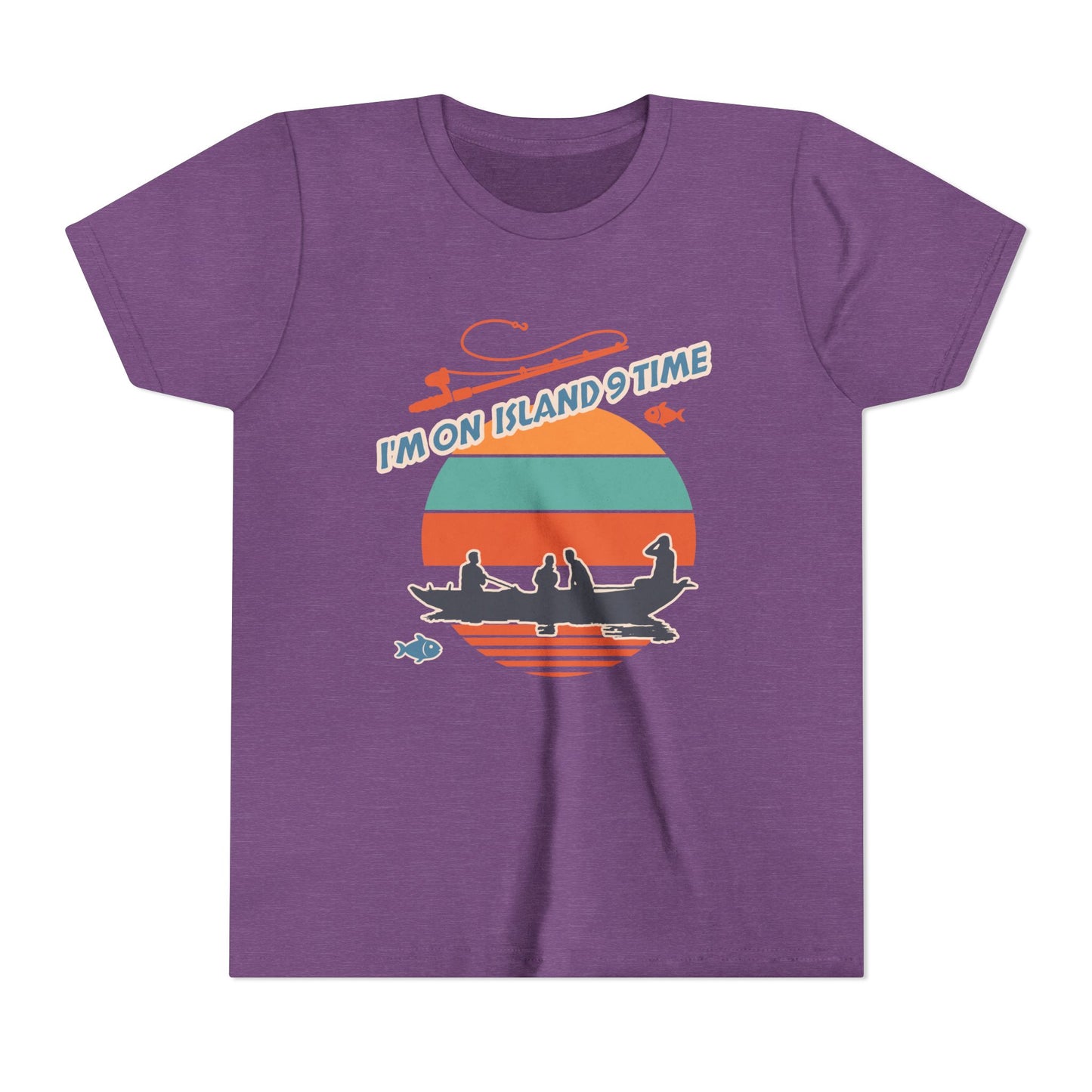 Personalized Kids Tee- I'm on Island 9 Time
