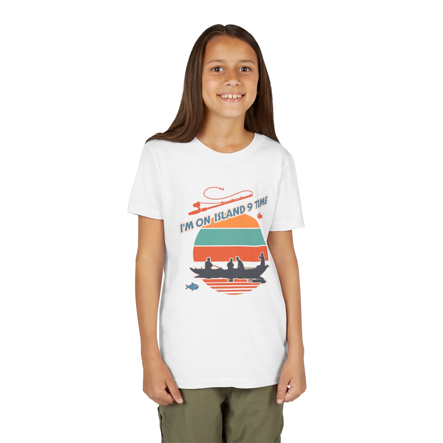 Personalized Kids Tee- I'm on Island 9 Time