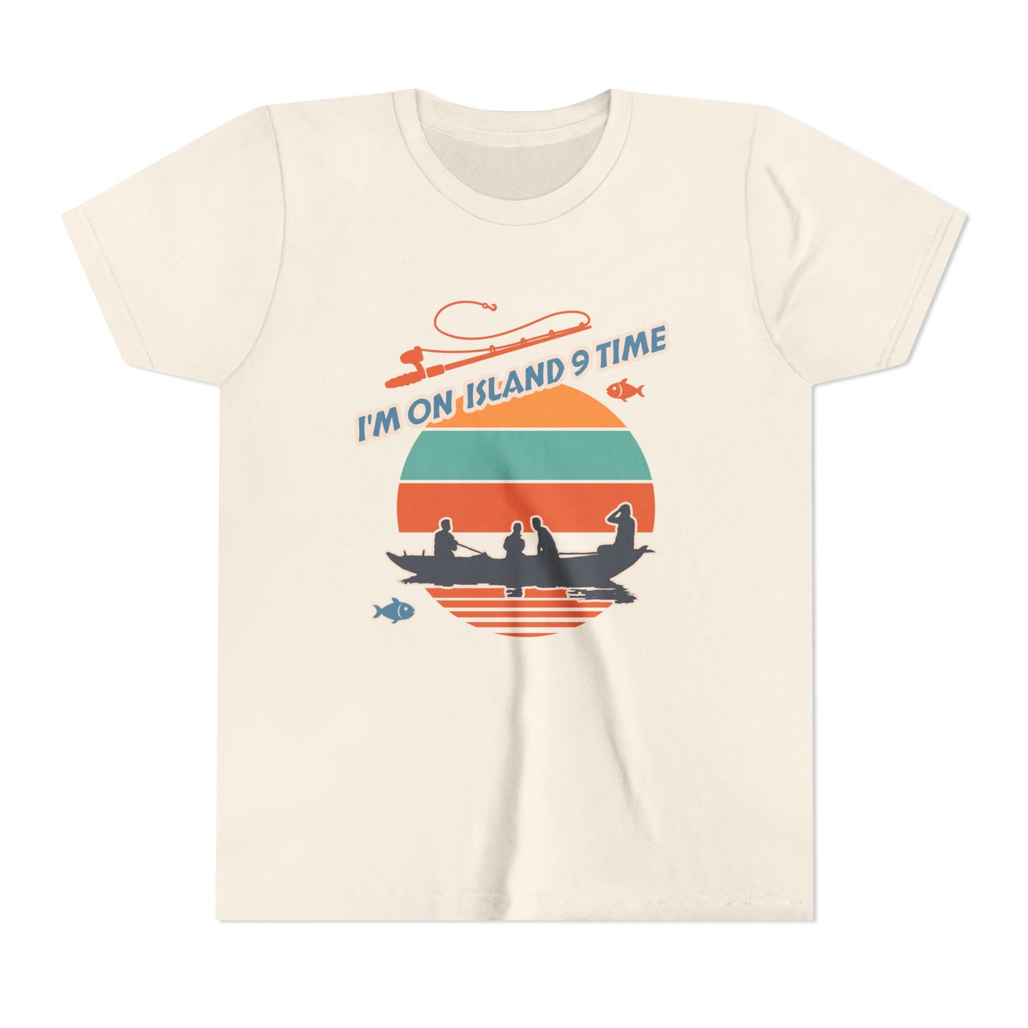 Personalized Kids Tee- I'm on Island 9 Time