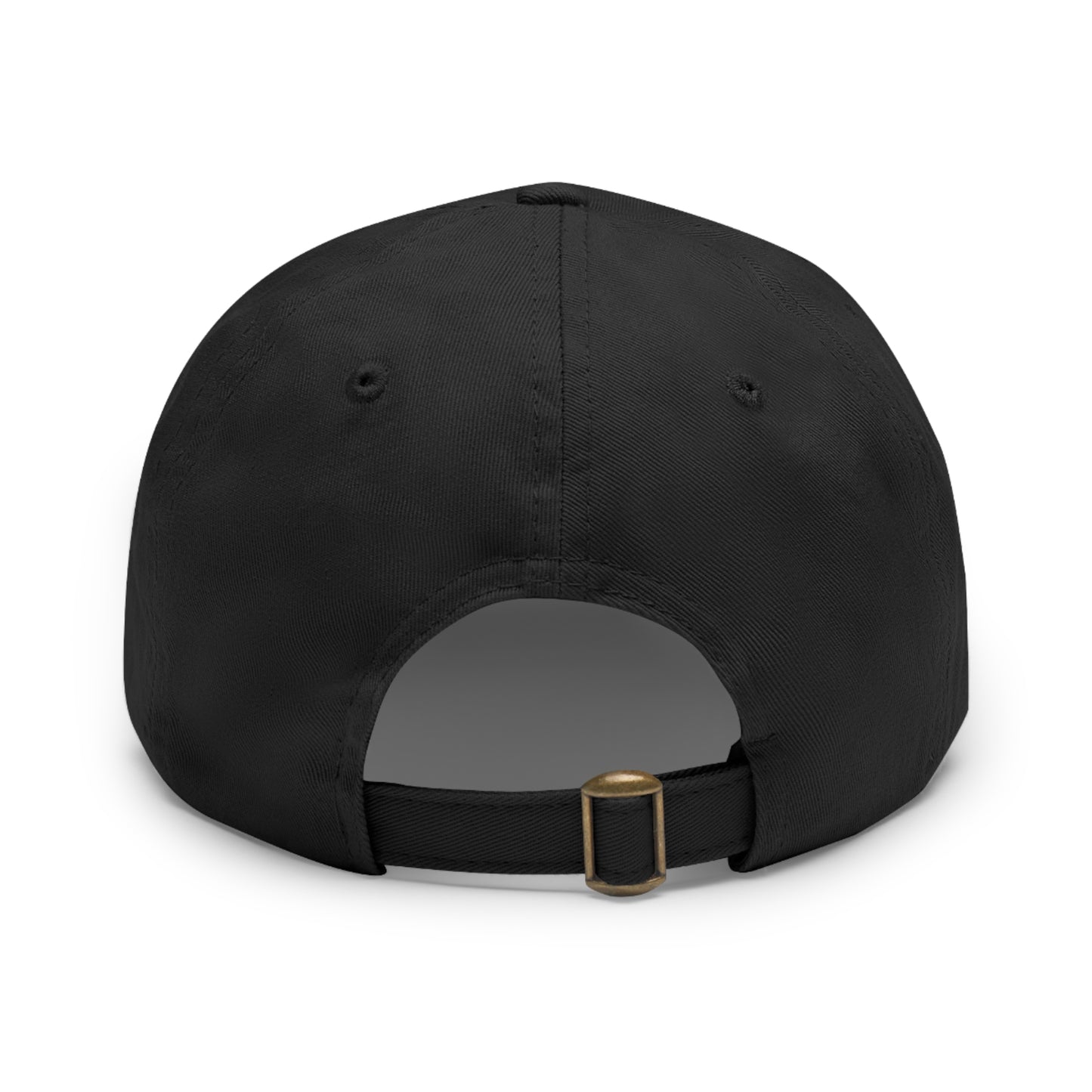 Stylish Hat with Leather Patch