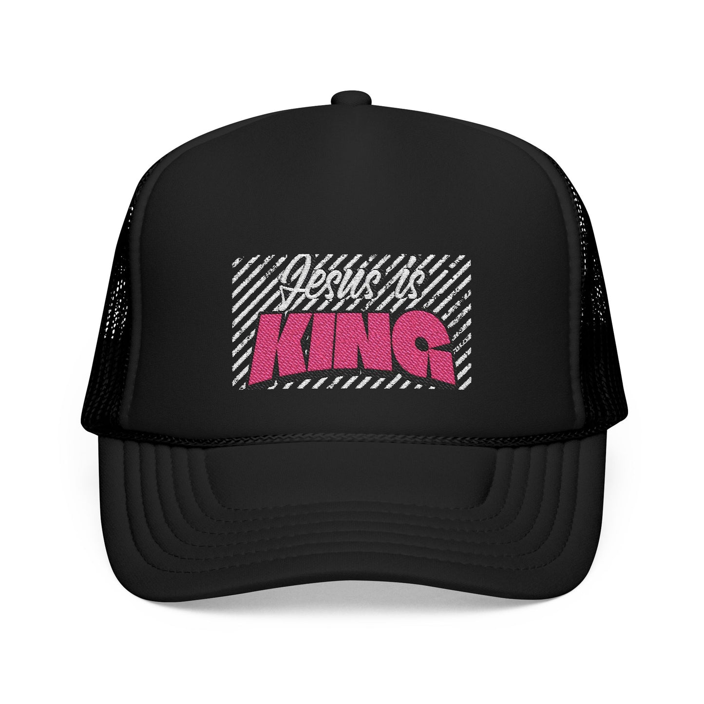 Jesus is King Foam Trucker Hat