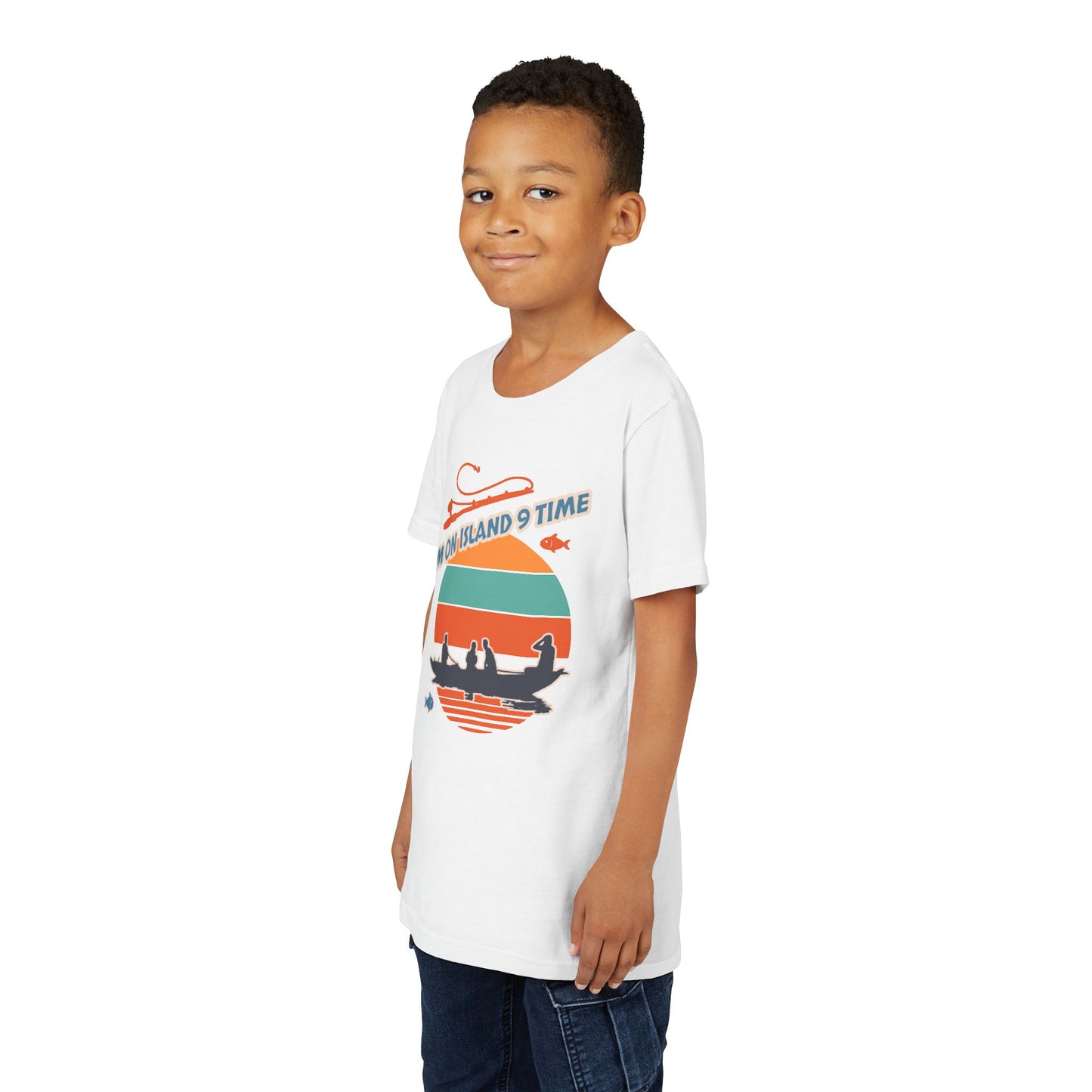 Personalized Kids Tee- I'm on Island 9 Time