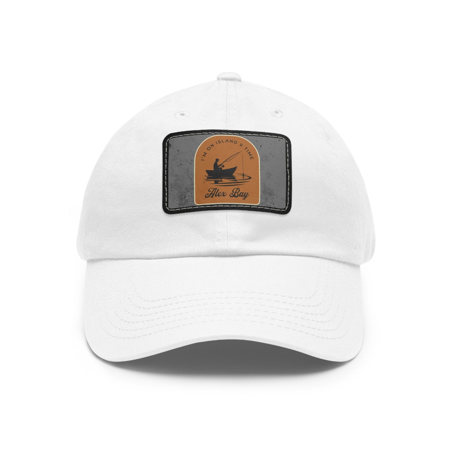 Stylish Hat with Leather Patch