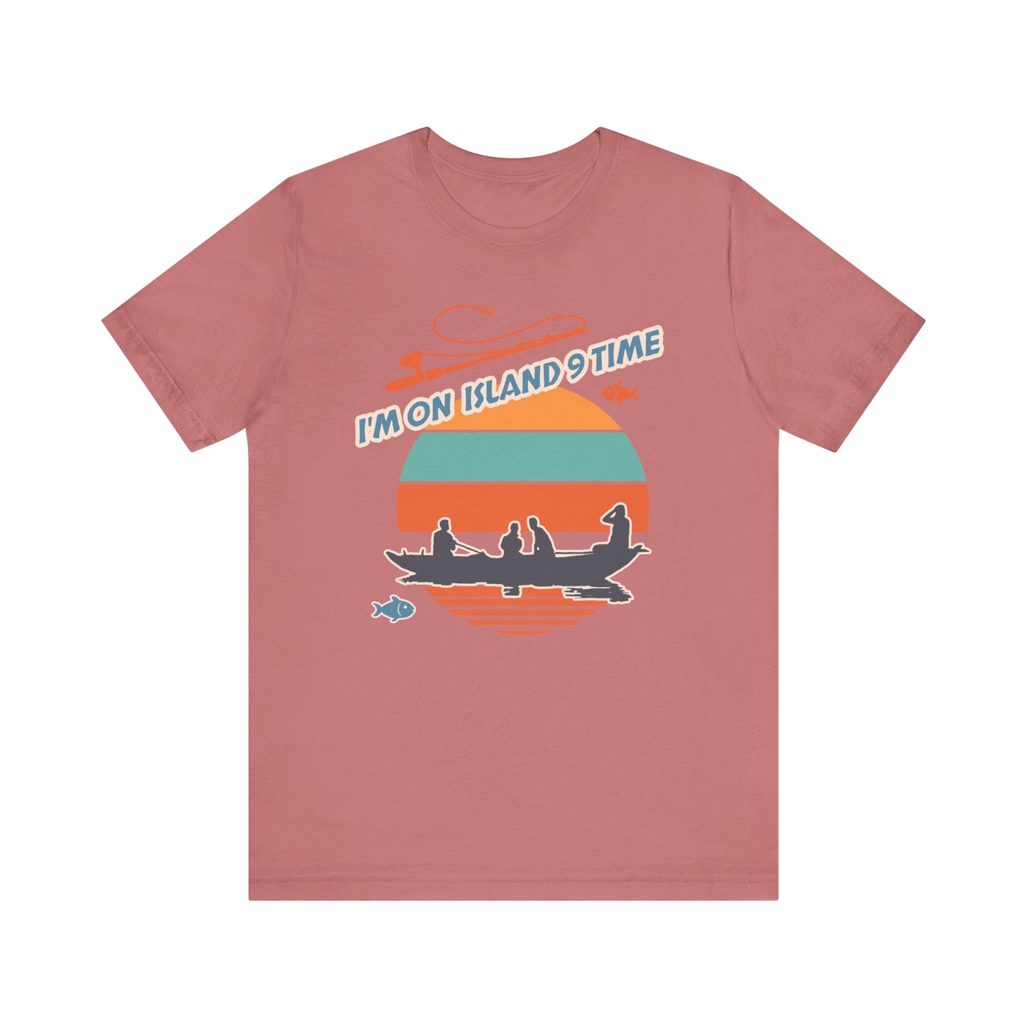 Personalized Adult Unisex tshirt- I'm On Island 9 Time Alex Bay, NY