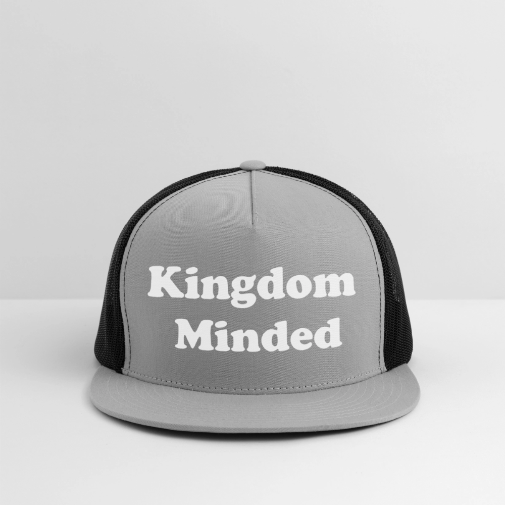 Trucker Hat - gray/black