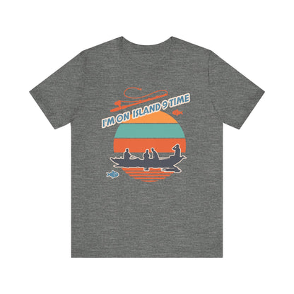 Personalized Adult Unisex tshirt- I'm On Island 9 Time Alex Bay, NY