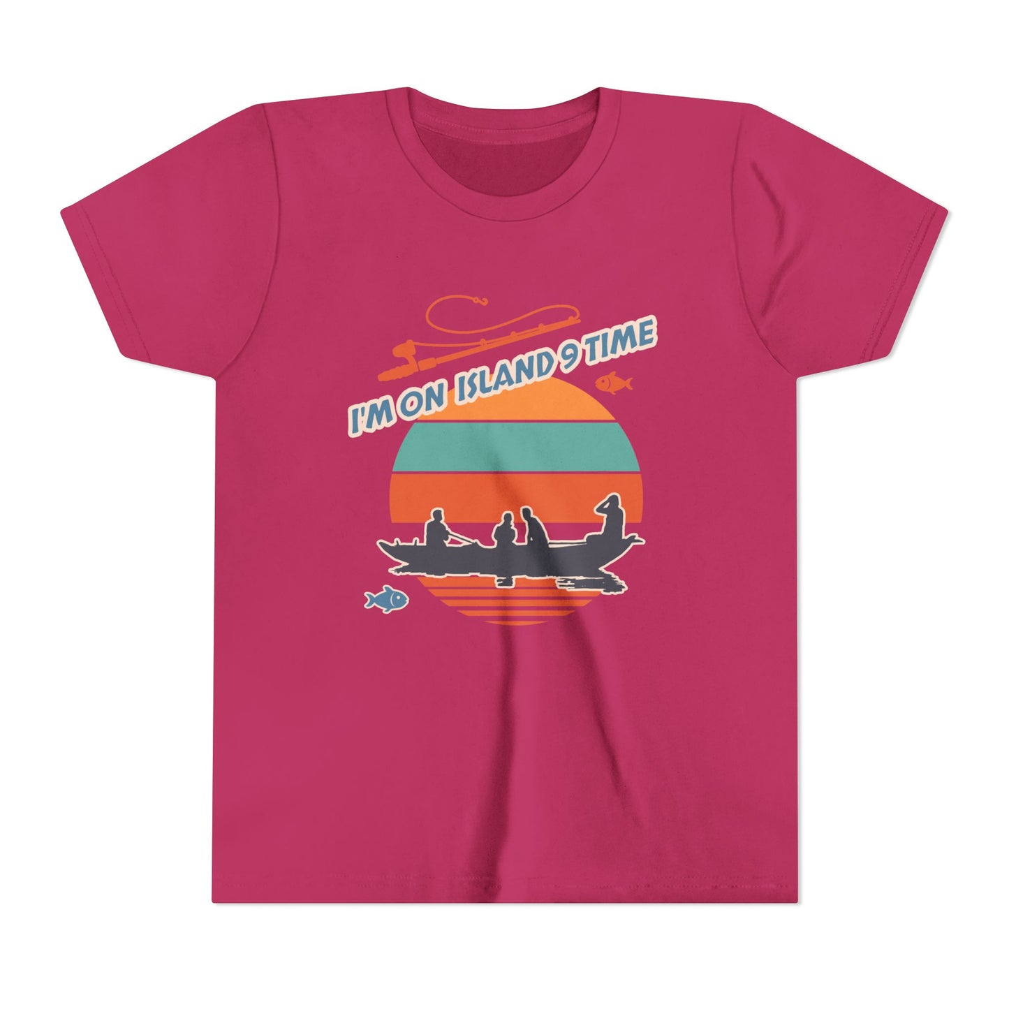 Personalized Kids Tee-  I'm on Island  9 Time
