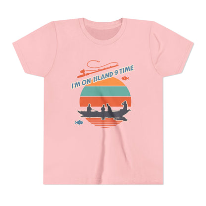 Personalized Kids Tee-  I'm on Island  9 Time