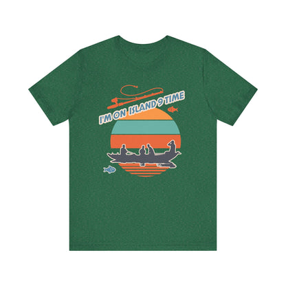 Personalized Adult Unisex tshirt- I'm On Island 9 Time Alex Bay, NY