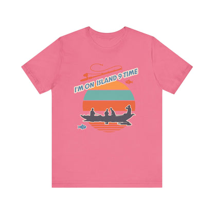 Personalized Adult Unisex tshirt- I'm On Island 9 Time Alex Bay, NY
