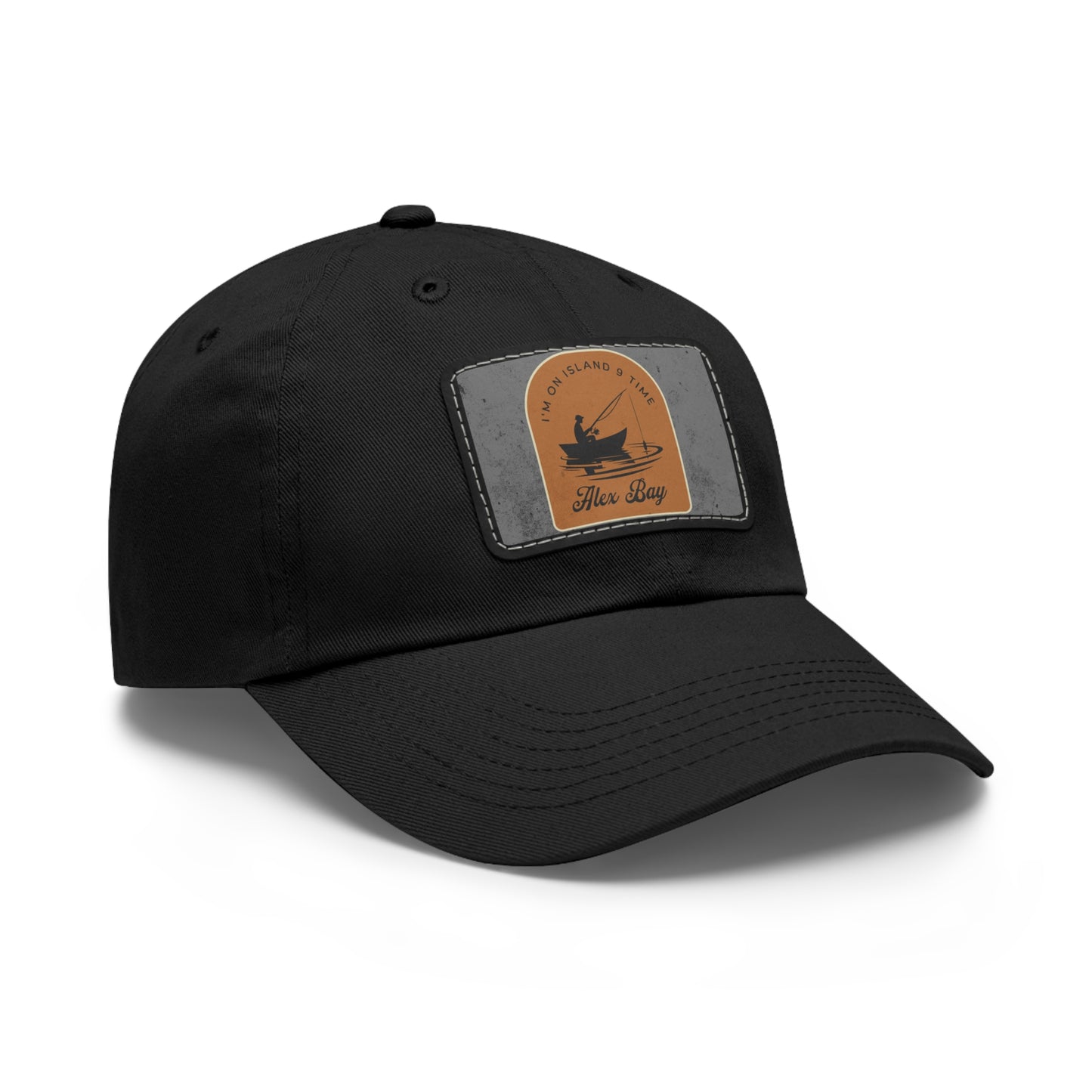Stylish Hat with Leather Patch