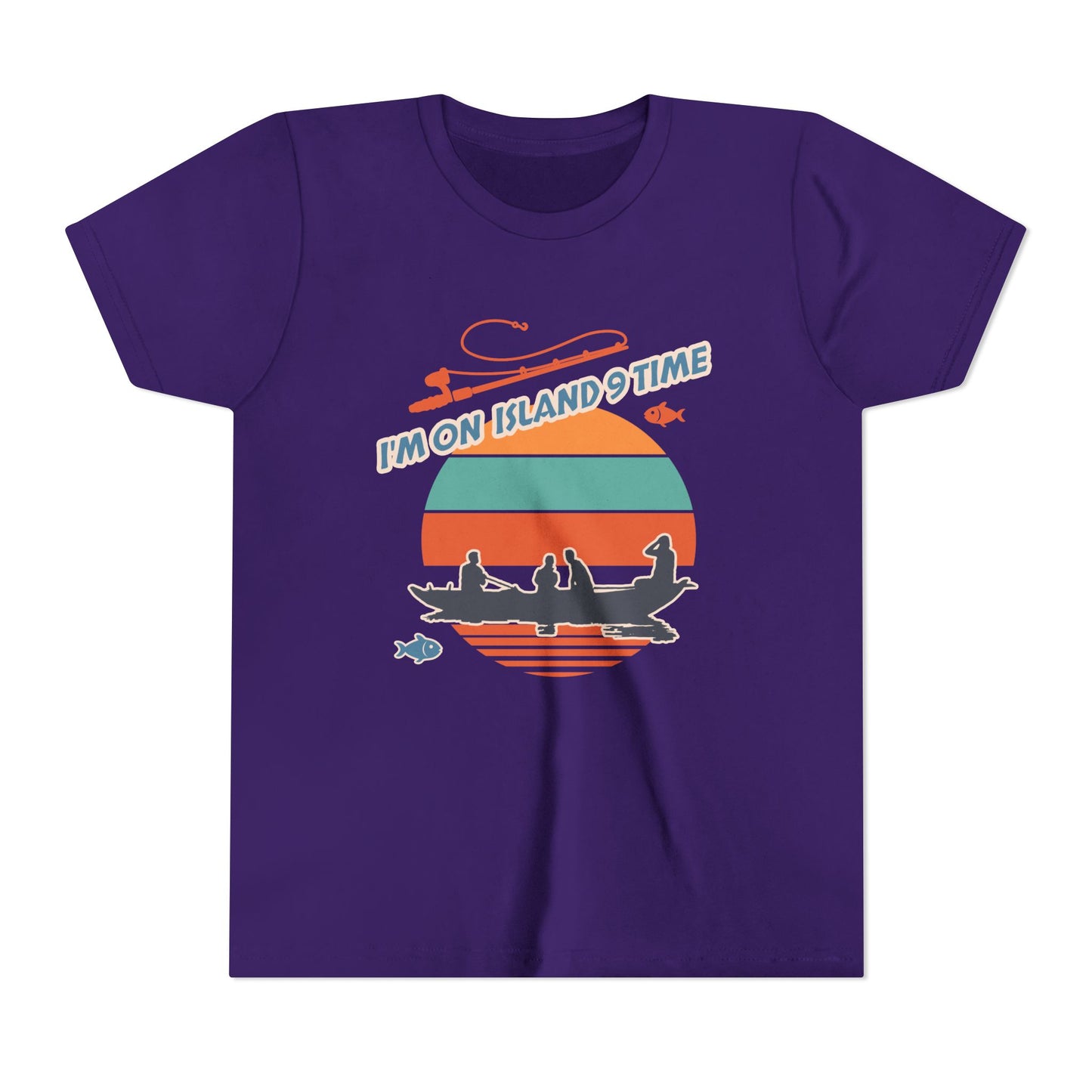 Personalized Kids Tee-  I'm on Island  9 Time