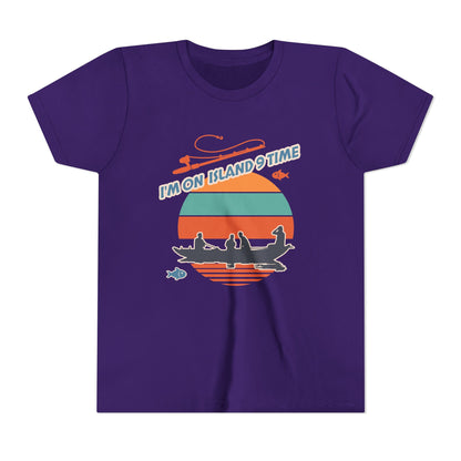 Personalized Kids Tee-  I'm on Island  9 Time