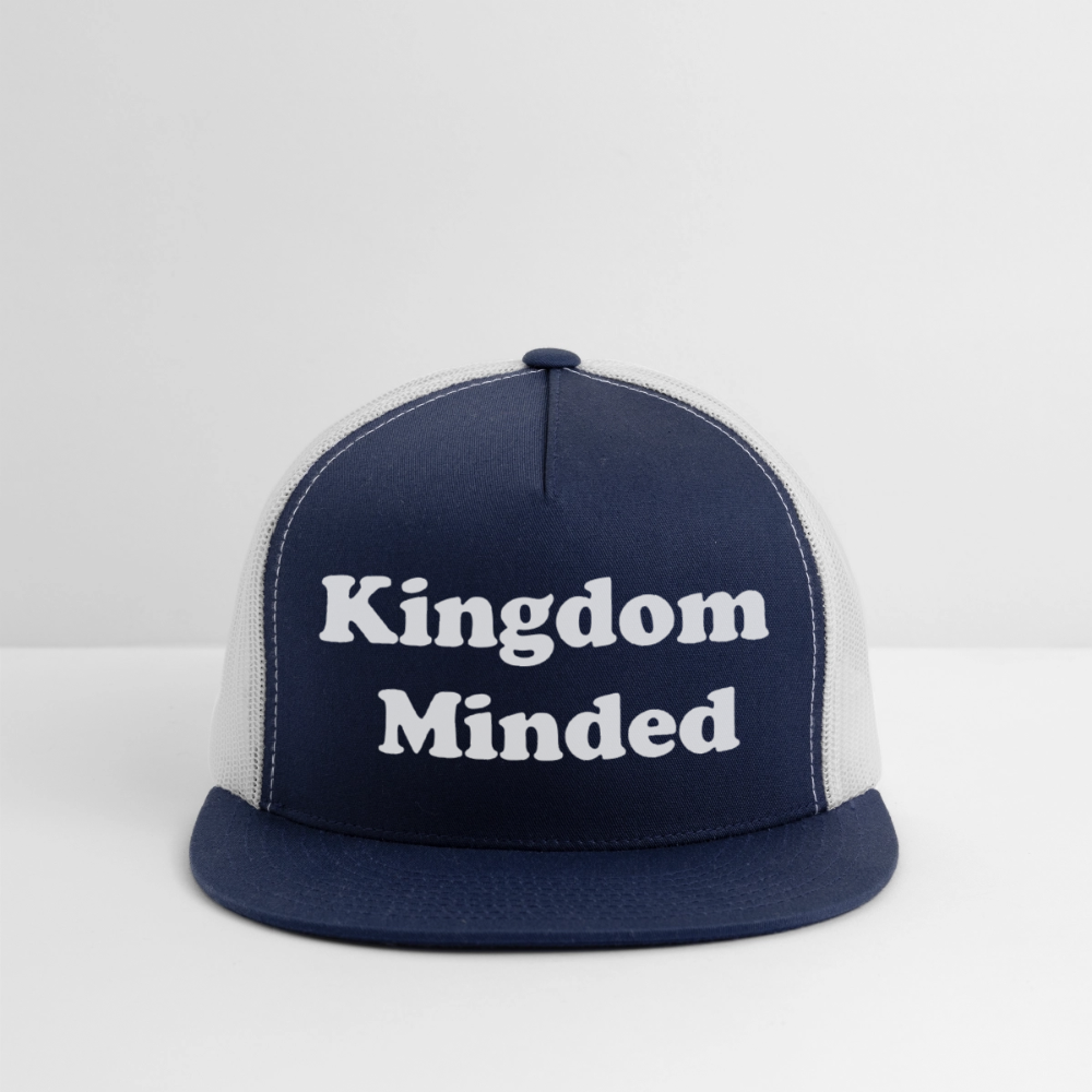 Trucker Hat - navy/white