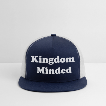 Trucker Hat - navy/white