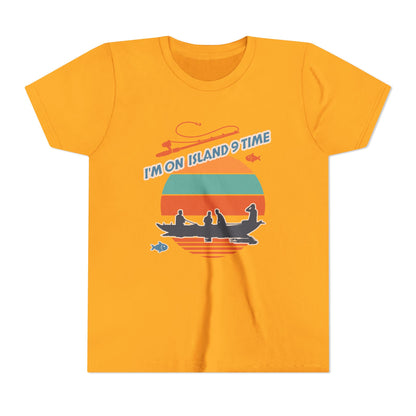 Personalized Kids Tee-  I'm on Island  9 Time