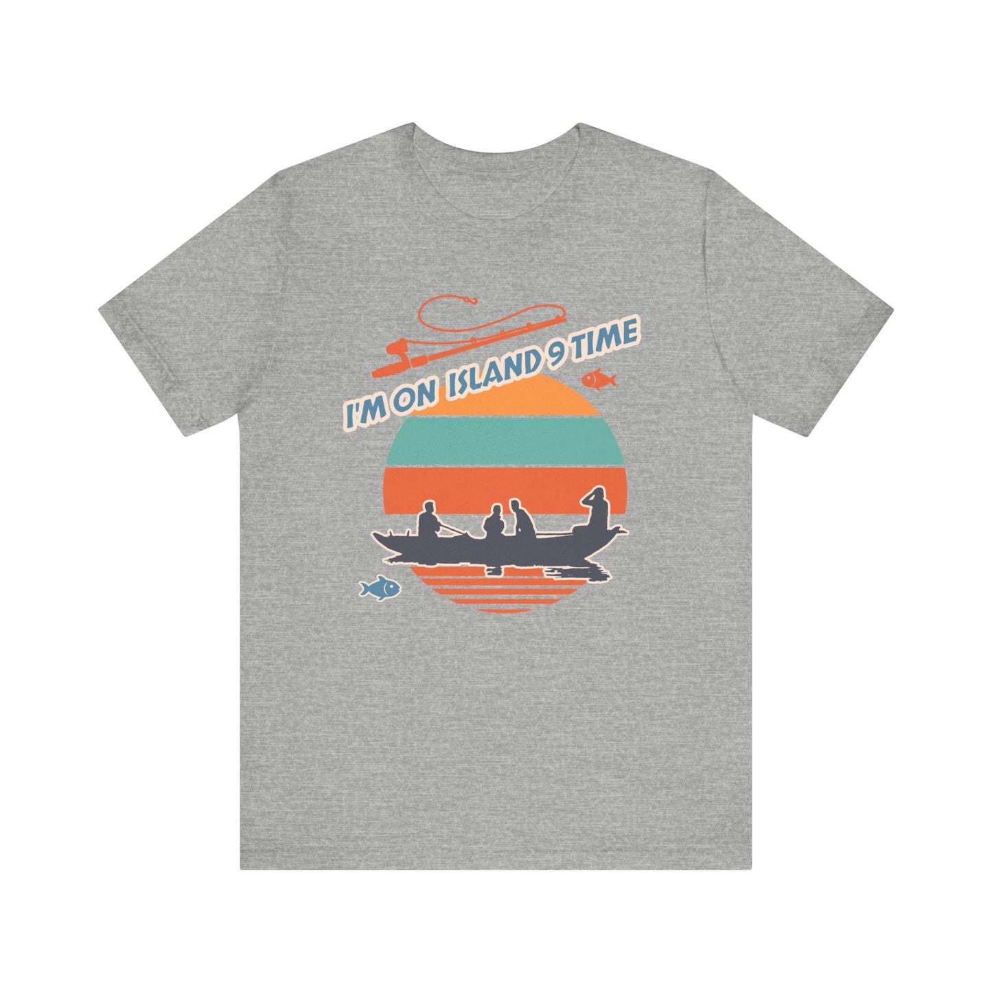Personalized Adult Unisex tshirt- I'm On Island 9 Time Alex Bay, NY