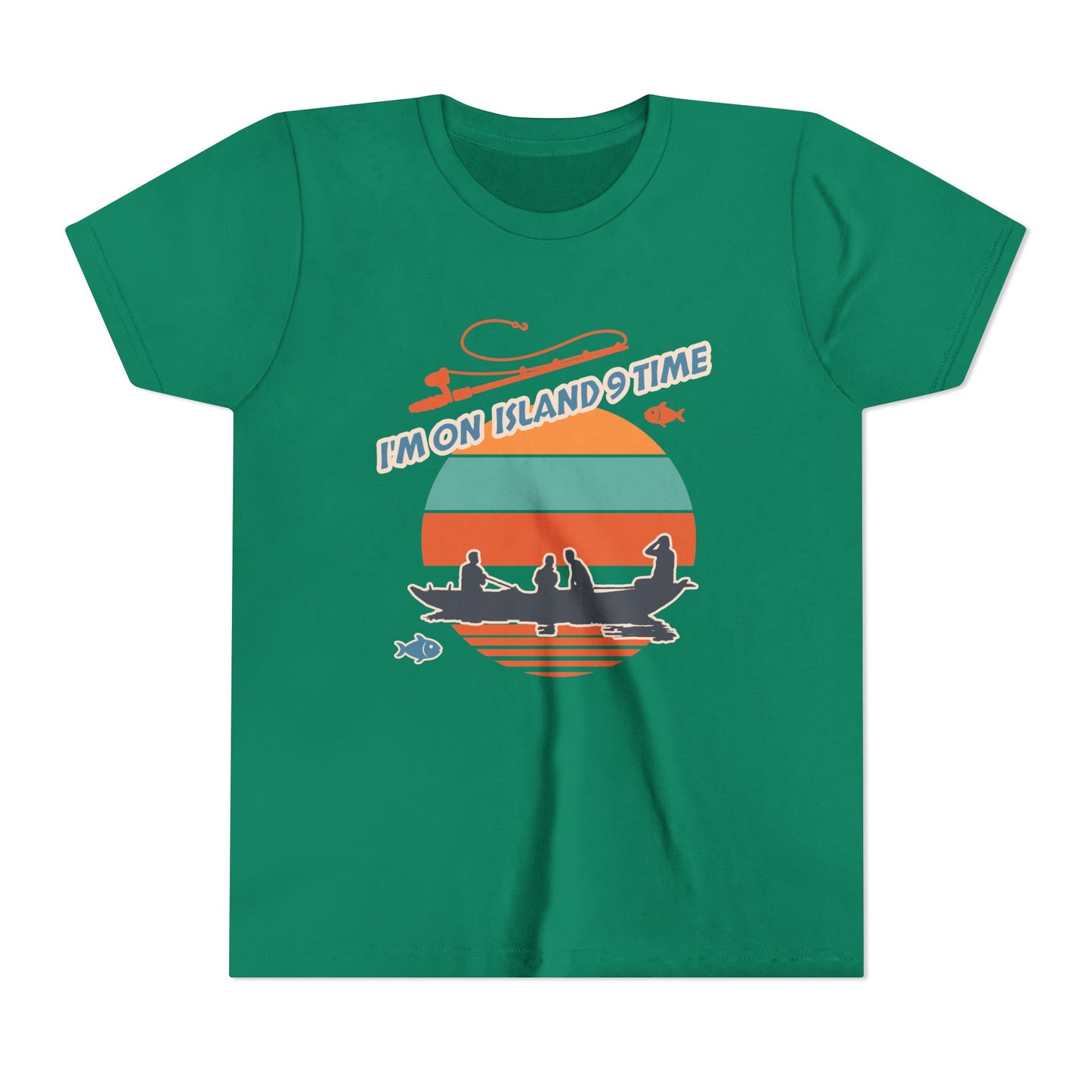 Personalized Kids Tee-  I'm on Island  9 Time