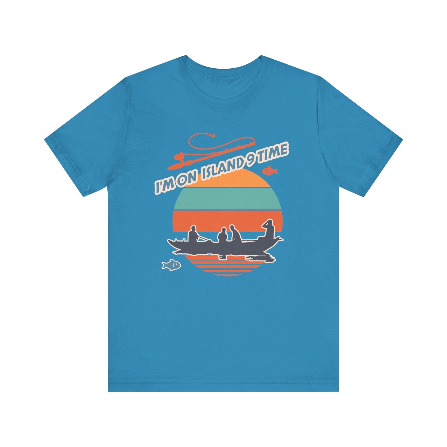 Personalized Adult Unisex tshirt- I'm On Island 9 Time Alex Bay, NY
