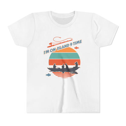 Personalized Kids Tee-  I'm on Island  9 Time